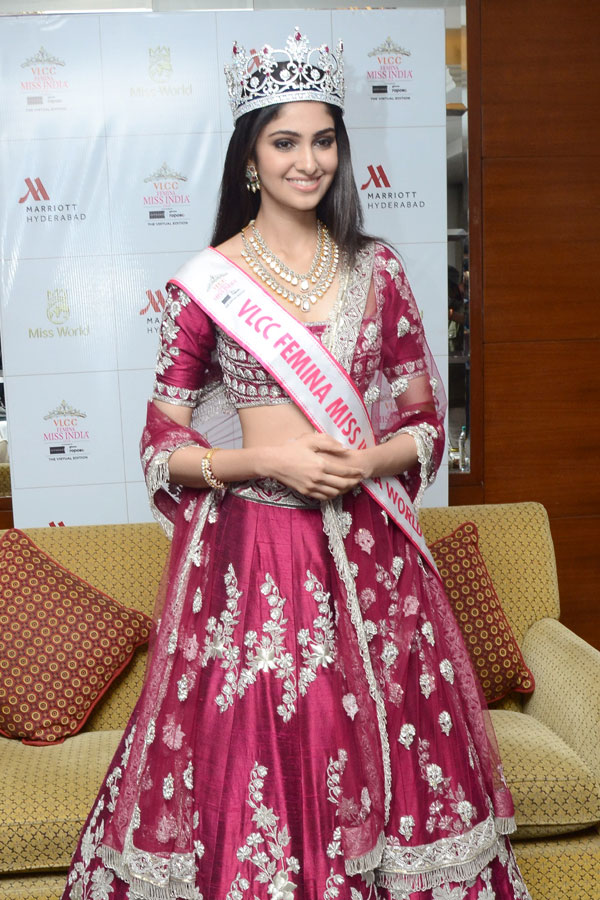 Miss India Interview At Marriott Hotel Photos - Sakshi9