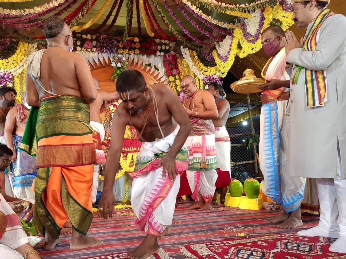 Sri Lakshmi Narasimha Swamy kalyanam Photos at Antarvedi Temple Photos - Sakshi5