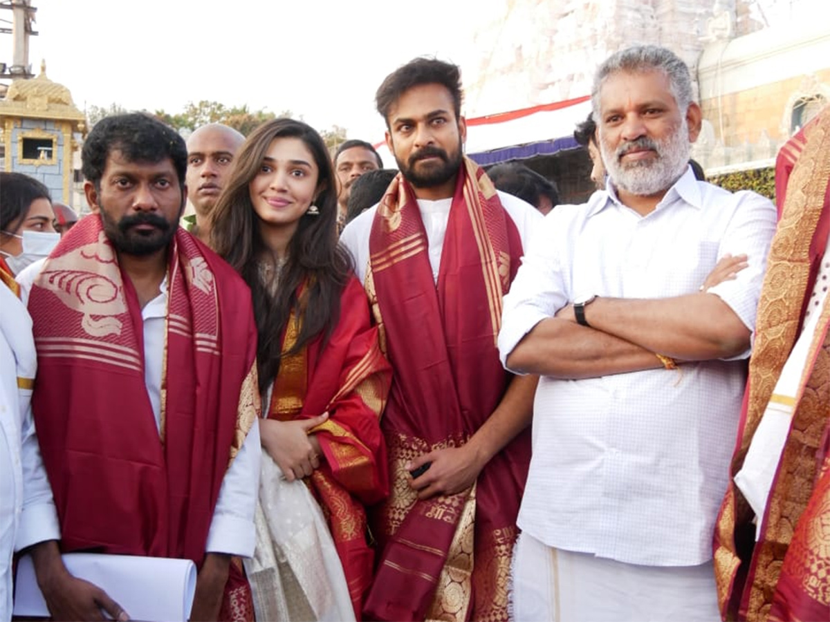 Uppena Team Visit Tirumala Photo Gallery - Sakshi13