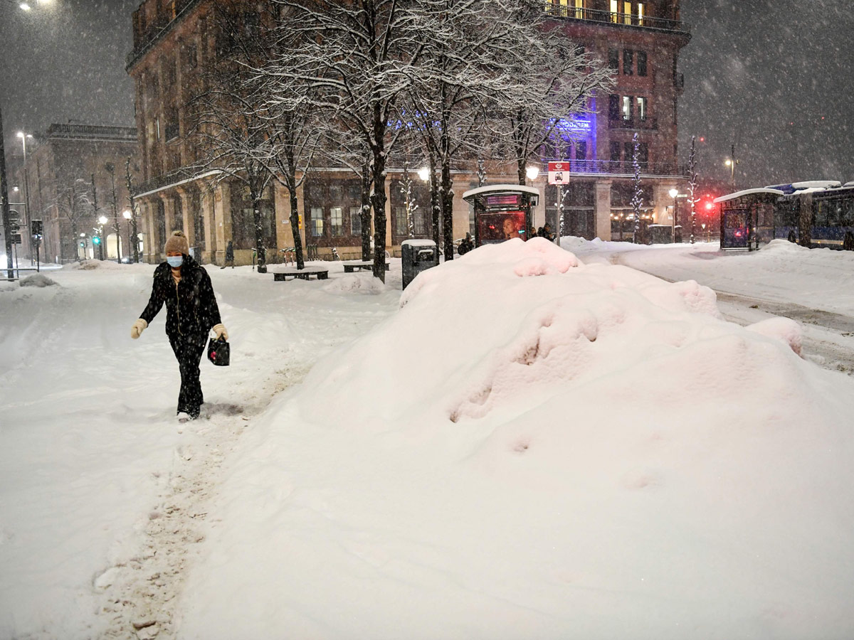 Scary Blizzard in New York city, USA (Feb 01, 2021) Snow Storm in Central New York - Sakshi5