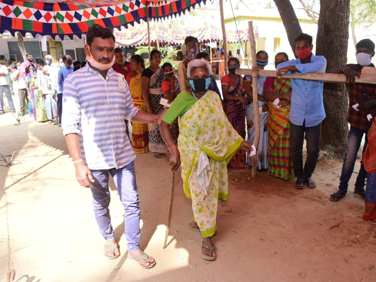 Panchayat Elections in AP local body elections Amaravati Photo Gallery - Sakshi11