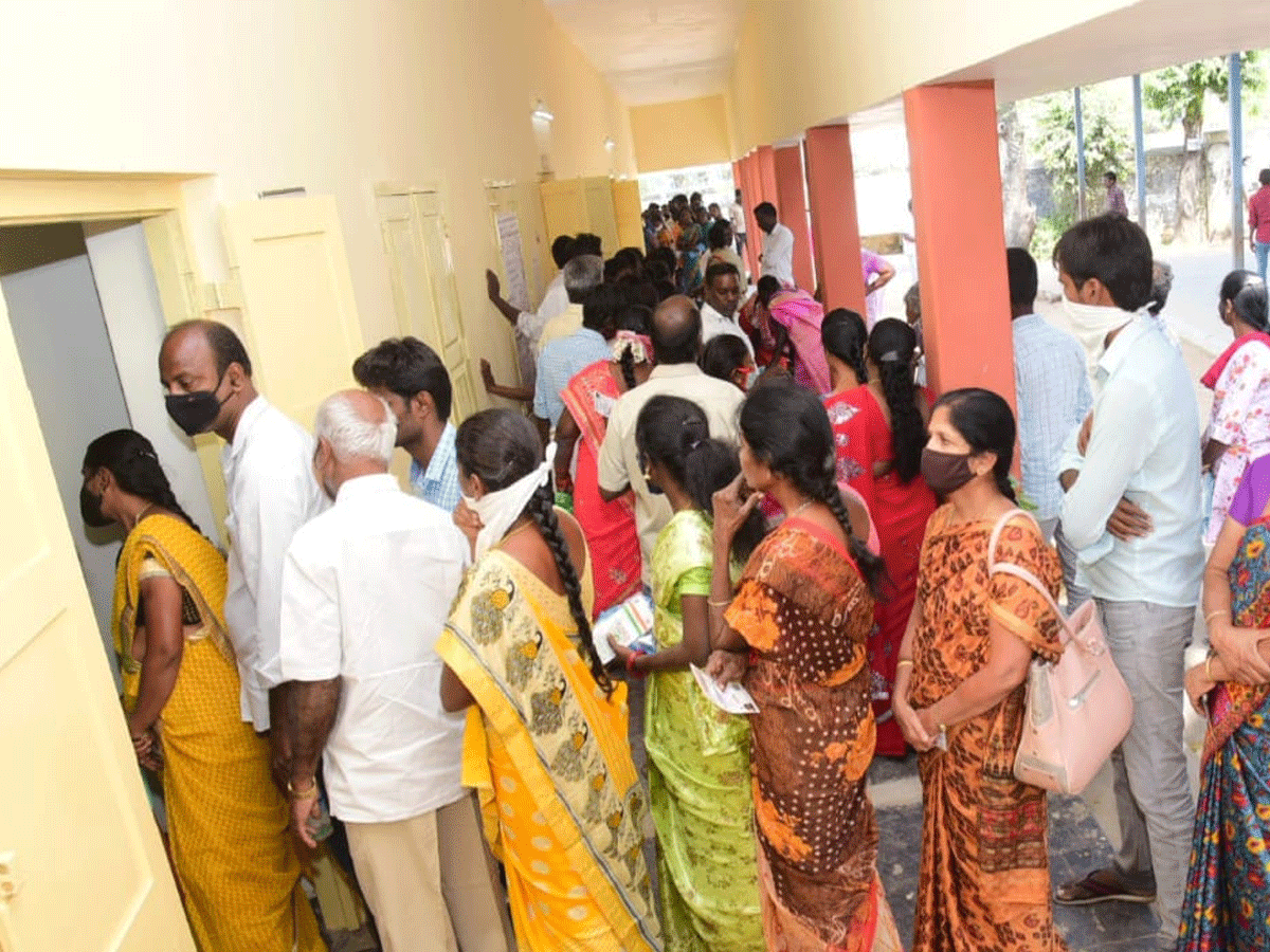 Panchayat Elections in AP local body elections Amaravati Photo Gallery - Sakshi13