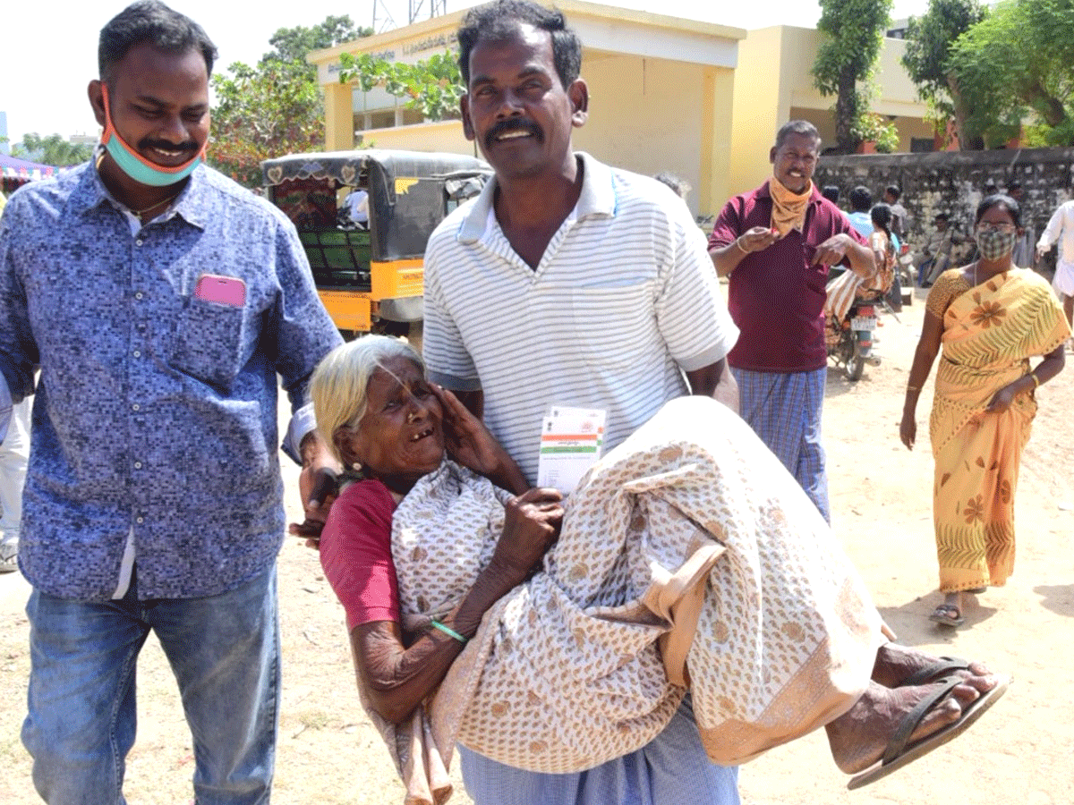 Panchayat Elections in AP local body elections Amaravati Photo Gallery - Sakshi17