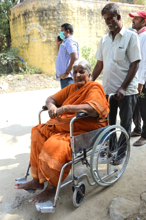 Panchayat Elections in AP local body elections Amaravati Photo Gallery - Sakshi34