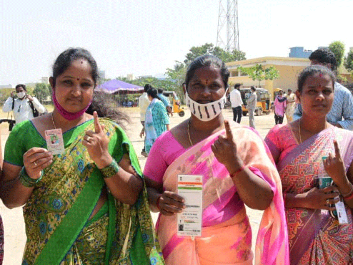 Panchayat Elections in AP local body elections Amaravati Photo Gallery - Sakshi5