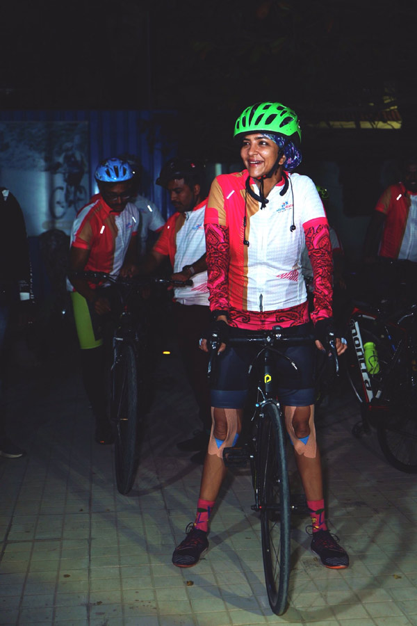 Manchu Lakshmi Completes 100km Cycle Ride Photo Gallery - Sakshi28