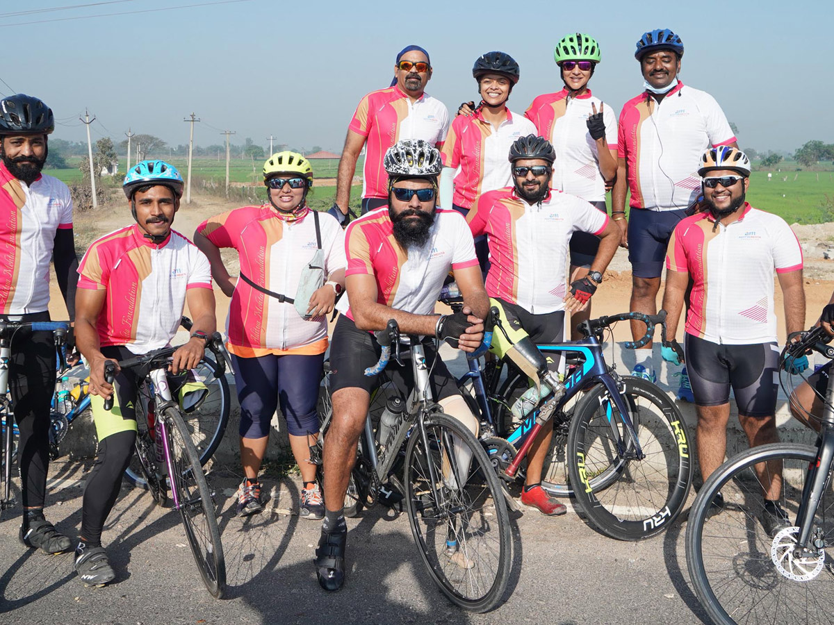 Manchu Lakshmi Completes 100km Cycle Ride Photo Gallery - Sakshi17