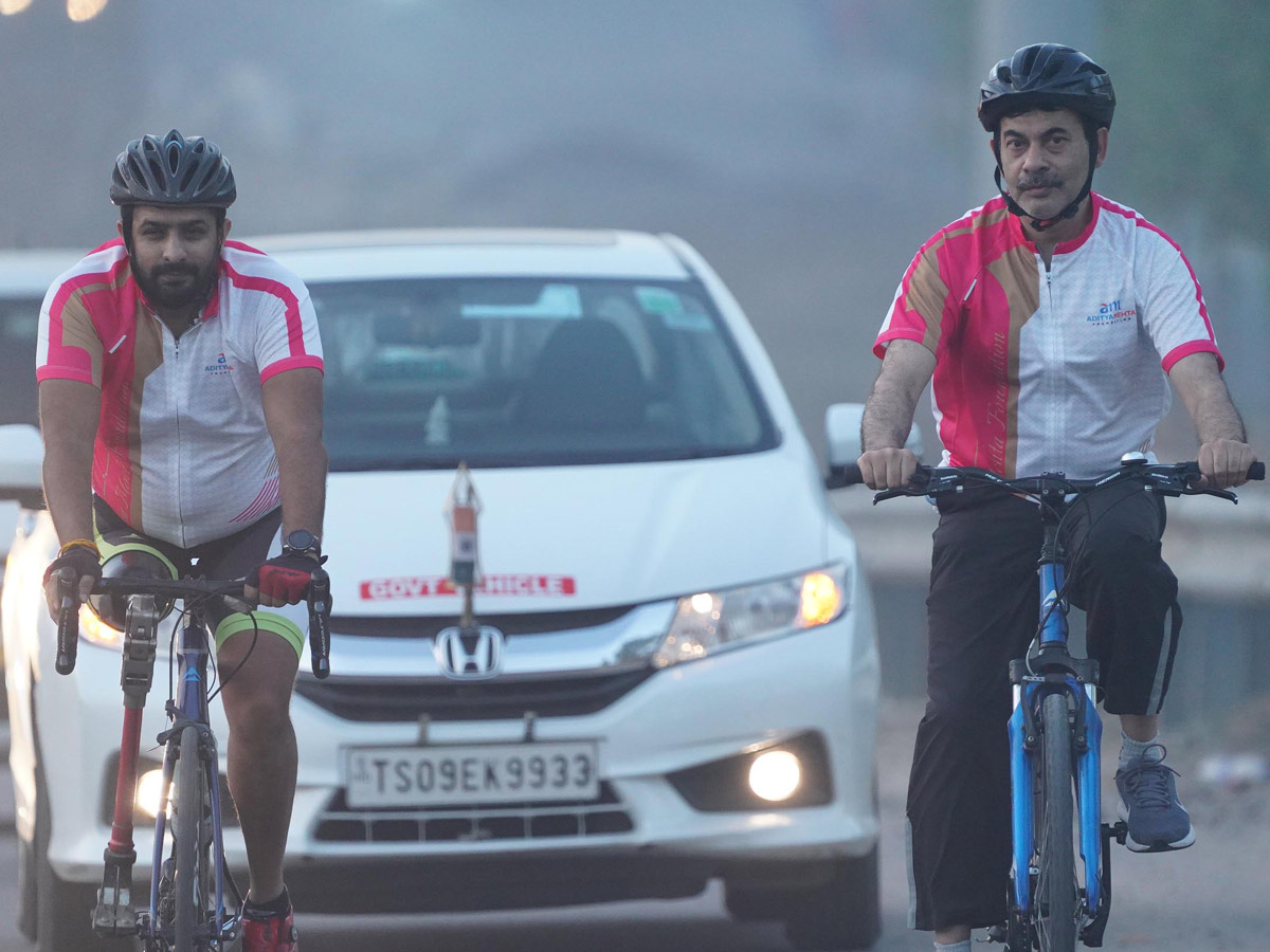 Manchu Lakshmi Completes 100km Cycle Ride Photo Gallery - Sakshi19