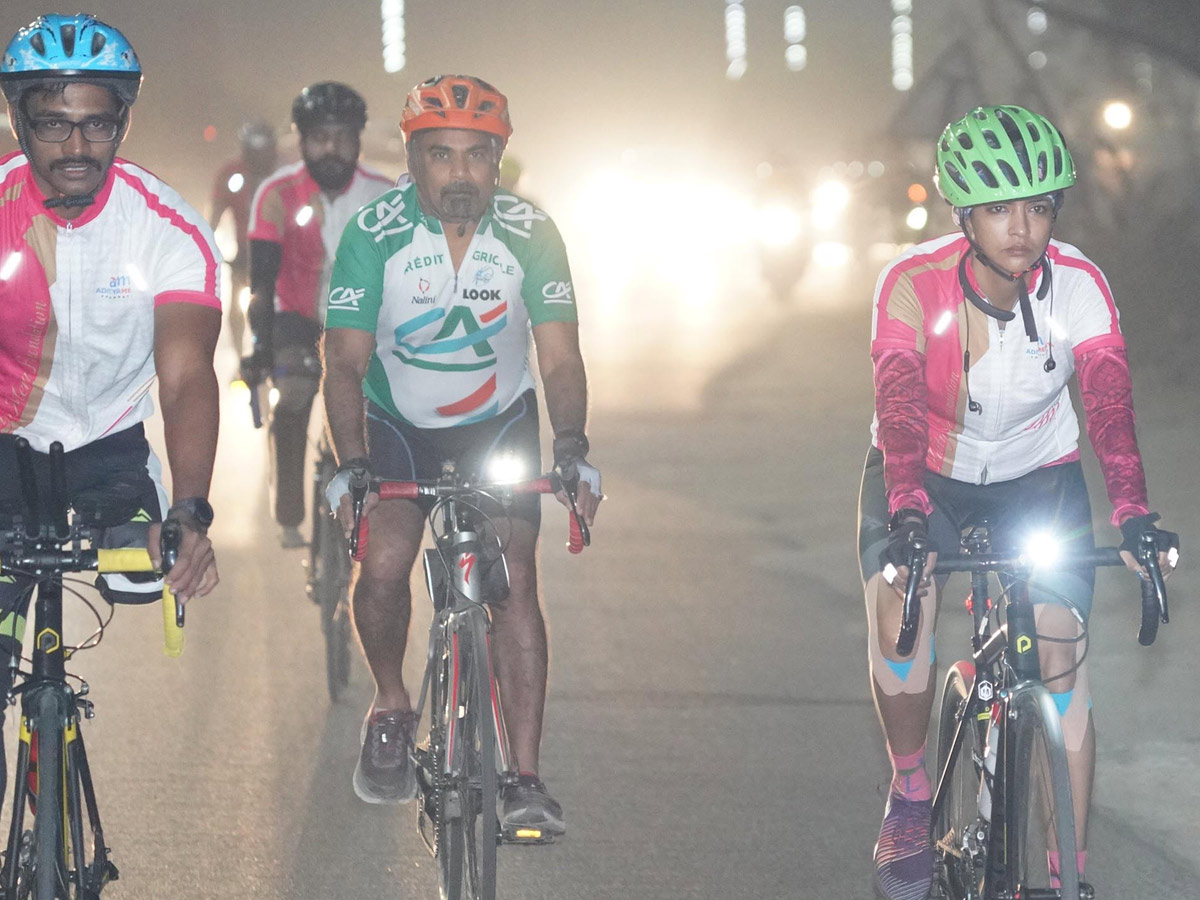 Manchu Lakshmi Completes 100km Cycle Ride Photo Gallery - Sakshi7