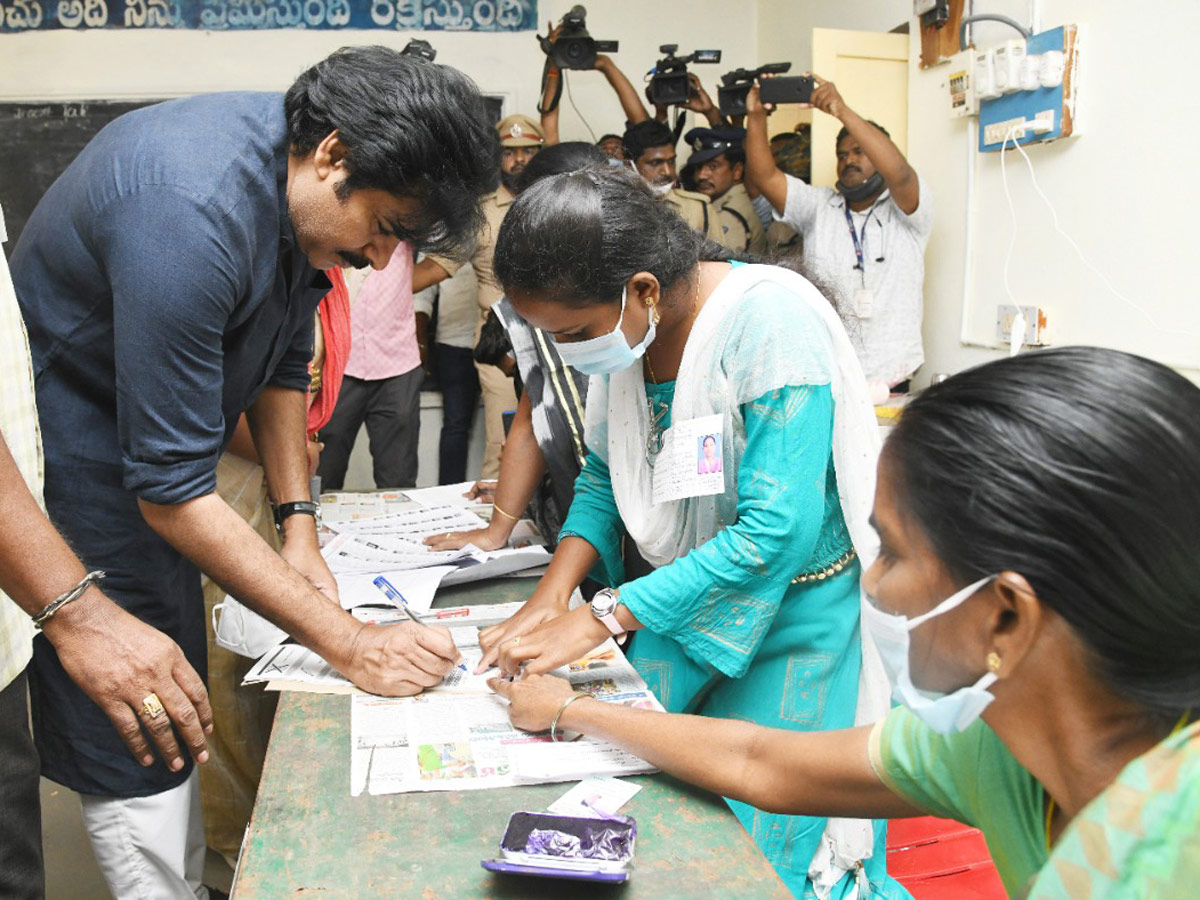 AP Municipal Elections 2021 Photo Gallery - Sakshi34