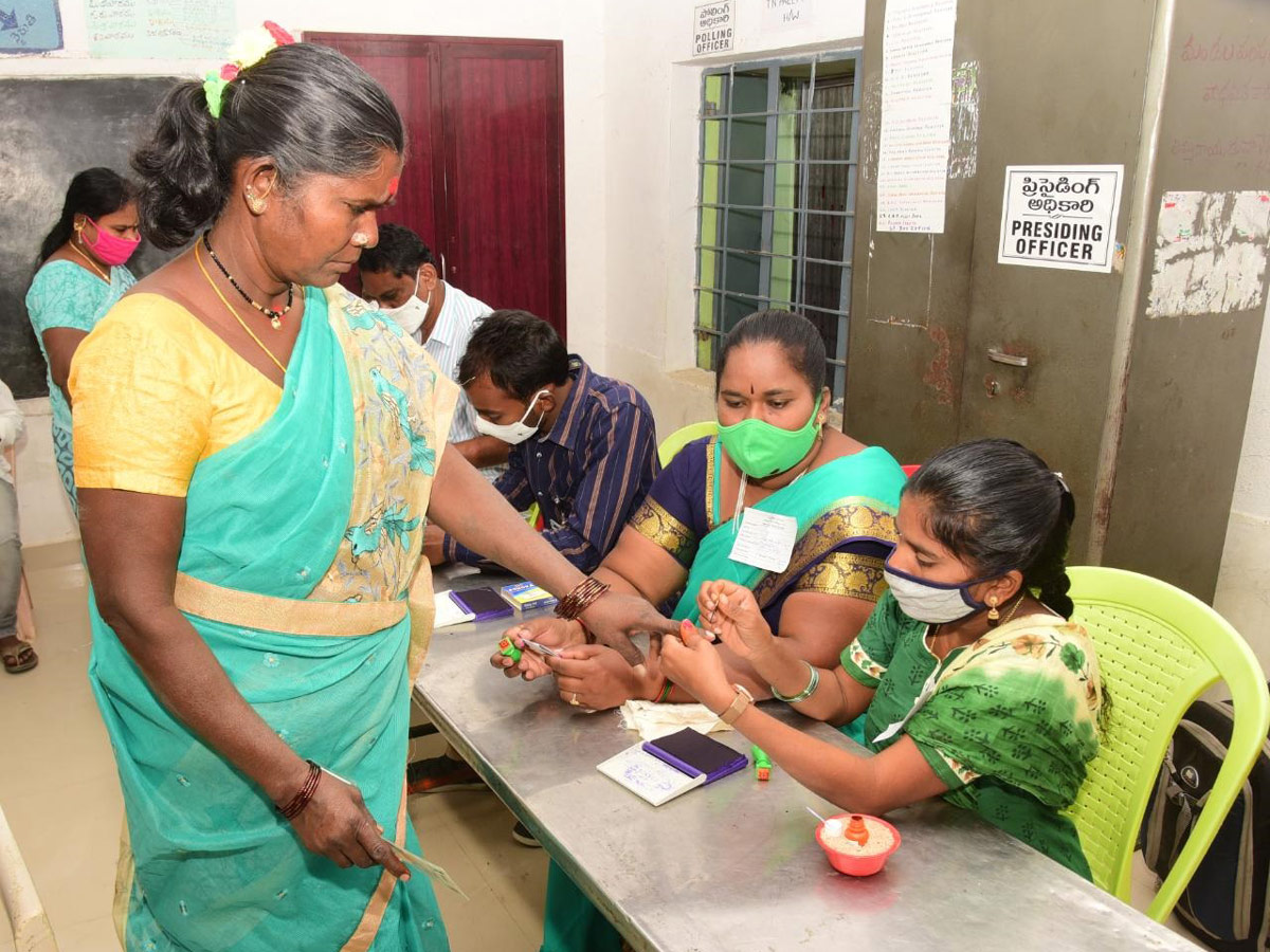 AP Municipal Elections 2021 Photo Gallery - Sakshi19