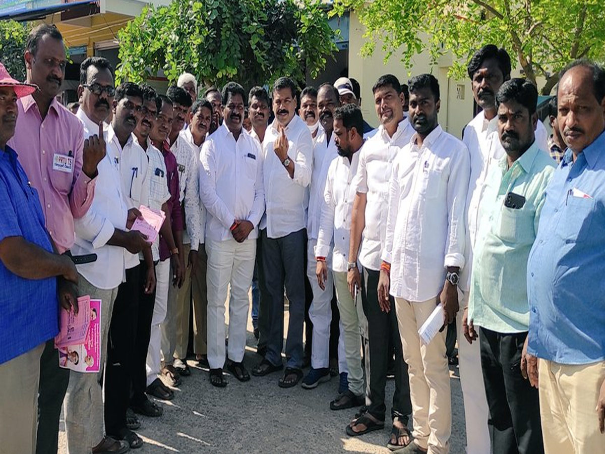 Telangana Graduate MLC Elections 2021 Polling Photo Gallery - Sakshi16