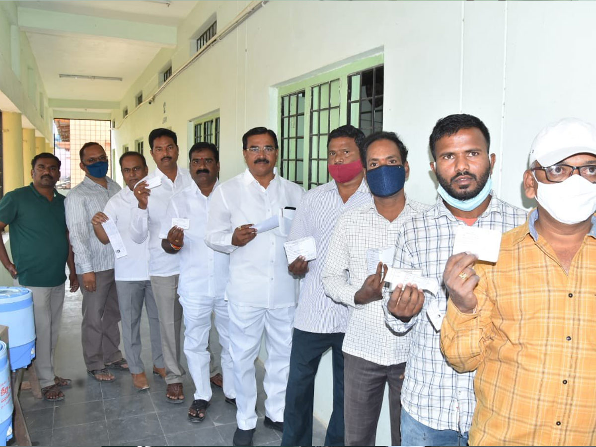 Telangana Graduate MLC Elections 2021 Polling Photo Gallery - Sakshi21