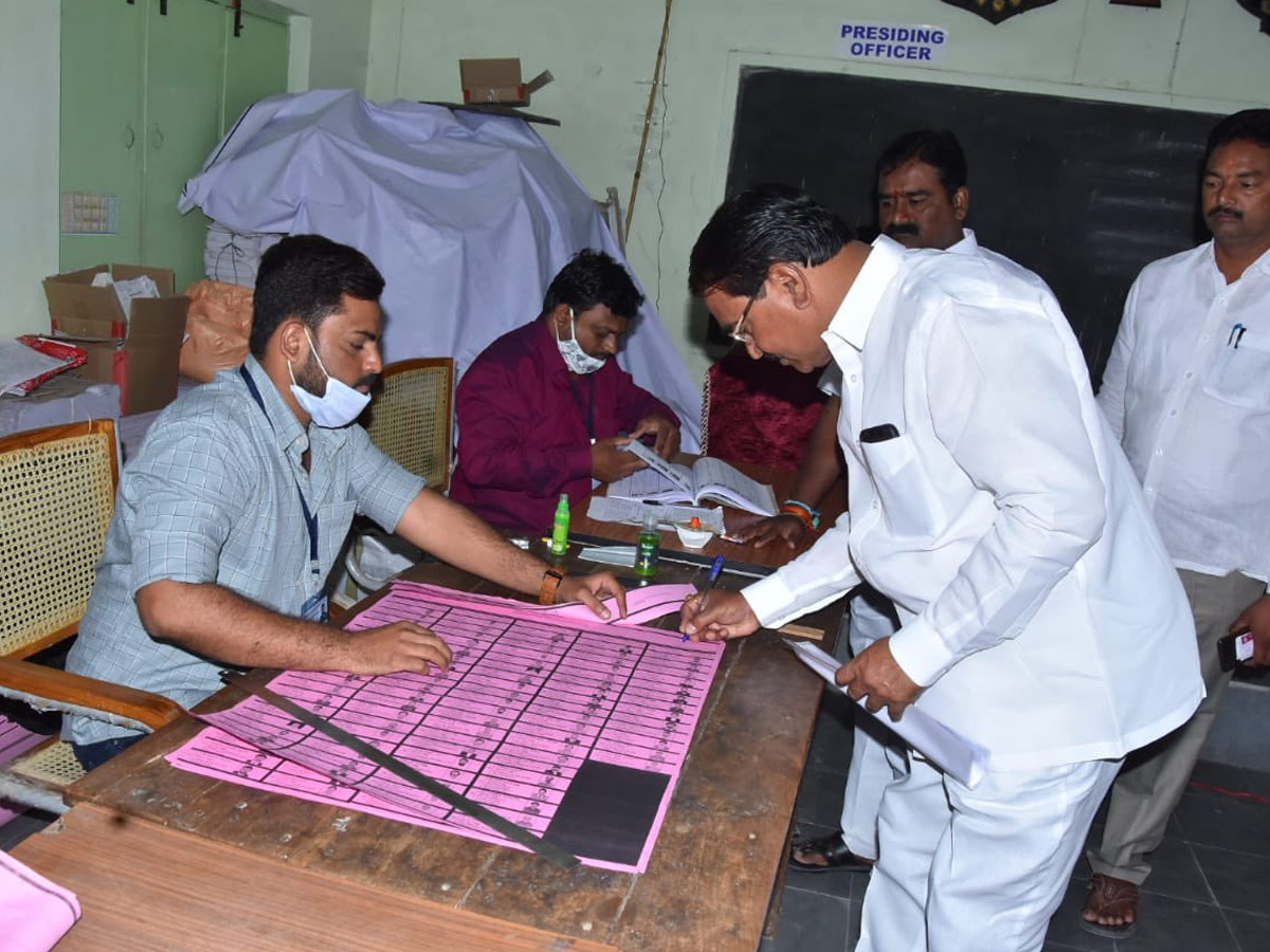 Telangana Graduate MLC Elections 2021 Polling Photo Gallery - Sakshi22