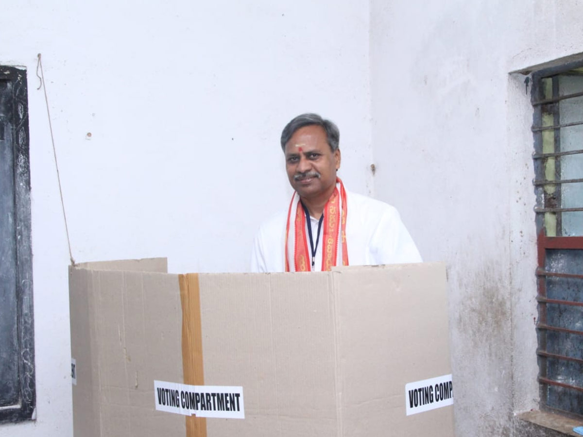 Telangana Graduate MLC Elections 2021 Polling Photo Gallery - Sakshi26