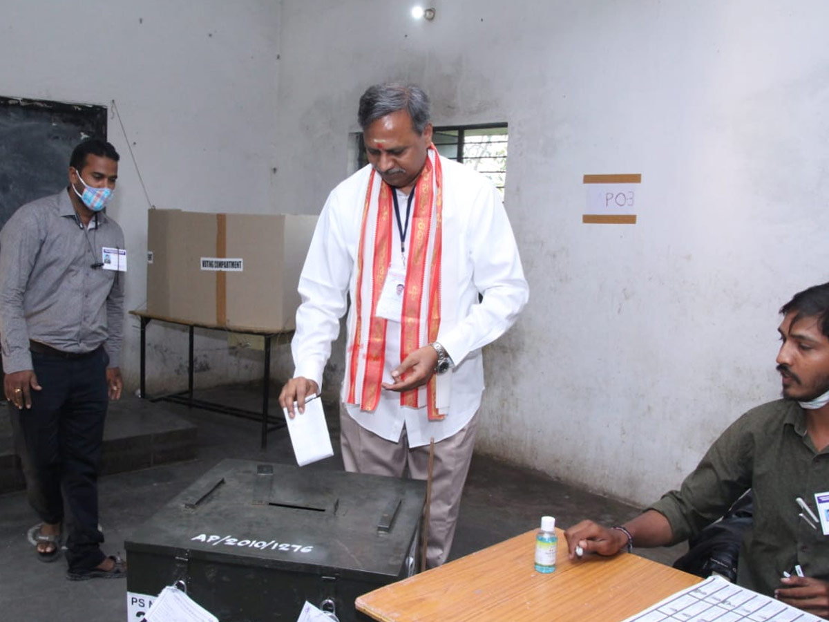 Telangana Graduate MLC Elections 2021 Polling Photo Gallery - Sakshi27