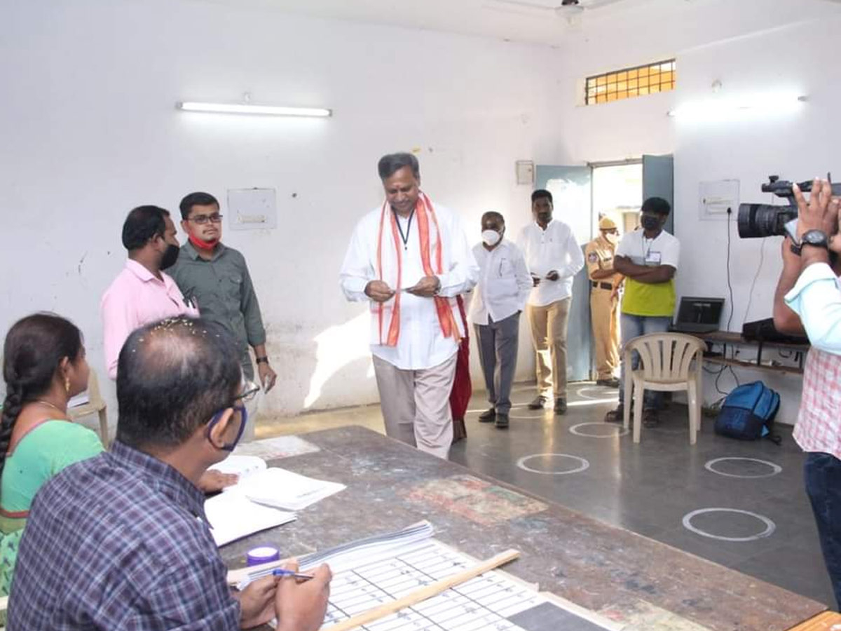 Telangana Graduate MLC Elections 2021 Polling Photo Gallery - Sakshi28