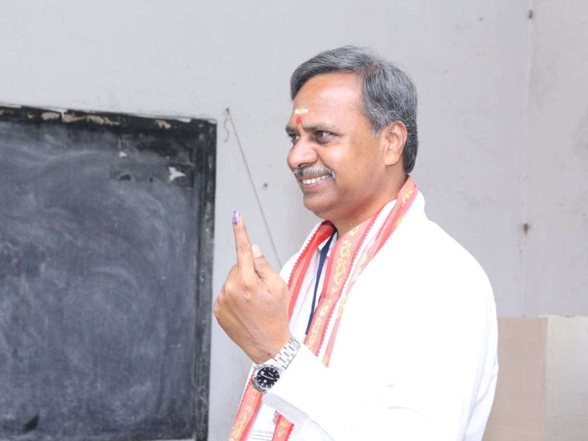 Telangana Graduate MLC Elections 2021 Polling Photo Gallery - Sakshi29