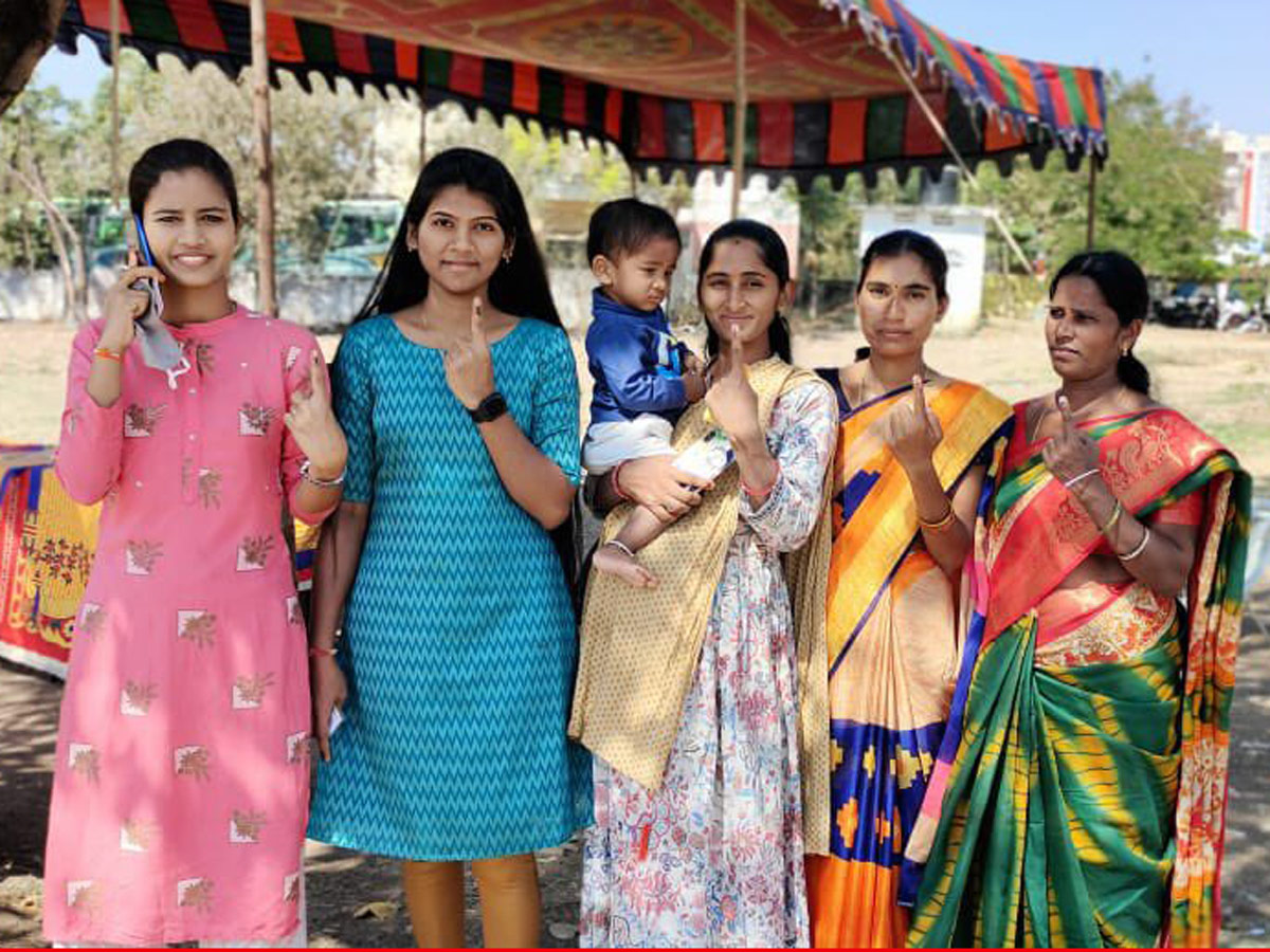 Telangana Graduate MLC Elections 2021 Polling Photo Gallery - Sakshi33