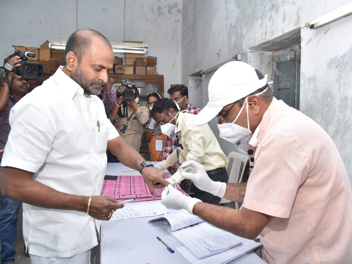 Telangana Graduate MLC Elections 2021 Polling Photo Gallery - Sakshi7