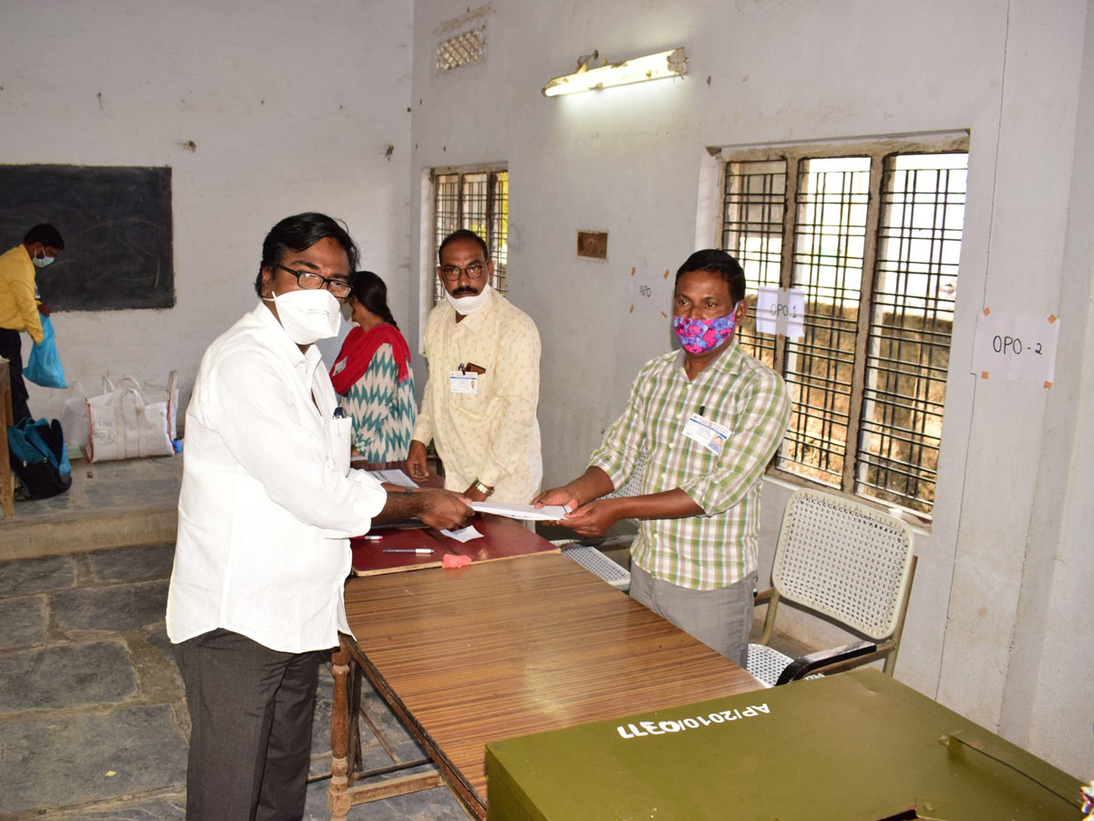 Telangana Graduate MLC Elections 2021 Polling Photo Gallery - Sakshi8