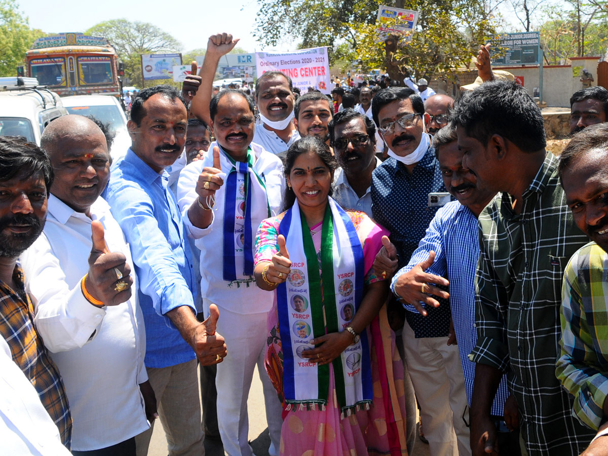 YSR Congress Sweeps Andhra Pradesh Local Body Polls Photo Gallery - Sakshi19