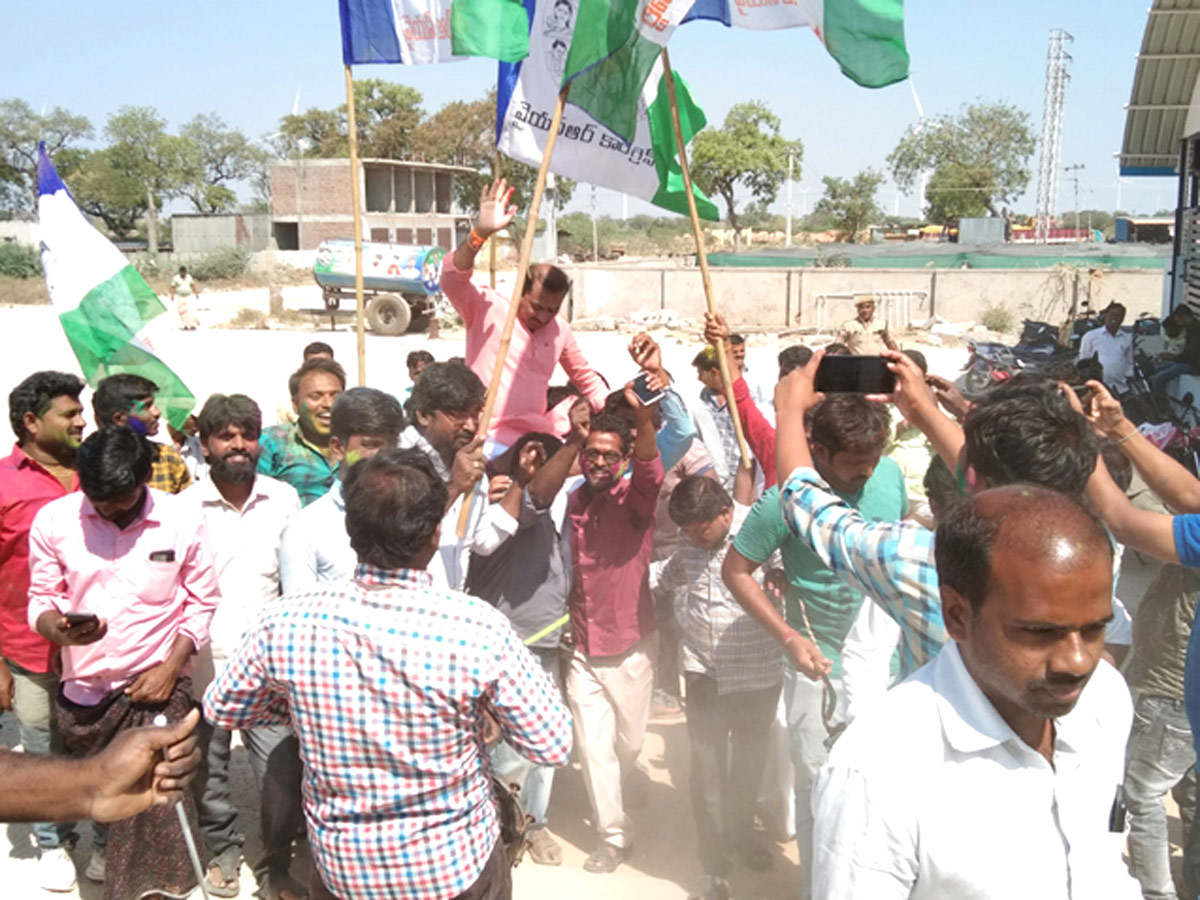 YSR Congress Sweeps Andhra Pradesh Local Body Polls Photo Gallery - Sakshi31