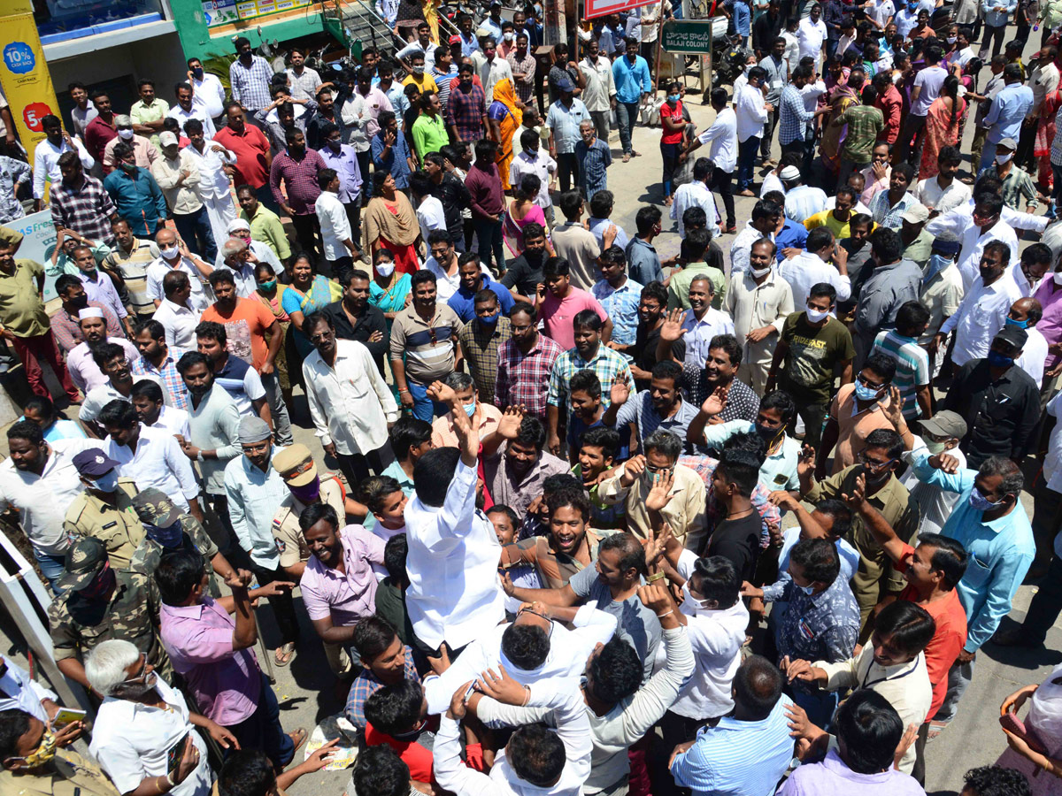 YSR Congress Sweeps Andhra Pradesh Local Body Polls Photo Gallery - Sakshi35