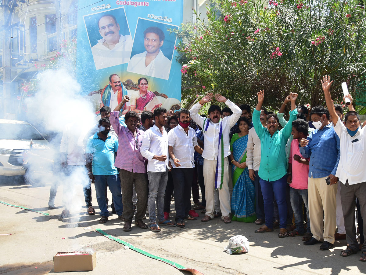 YSR Congress Sweeps Andhra Pradesh Local Body Polls Photo Gallery - Sakshi8