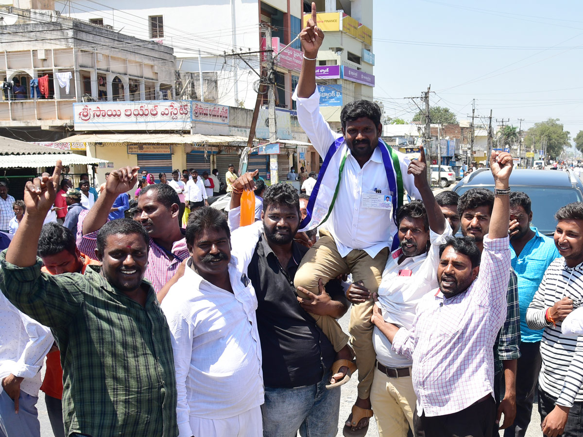 YSR Congress Sweeps Andhra Pradesh Local Body Polls Photo Gallery - Sakshi9