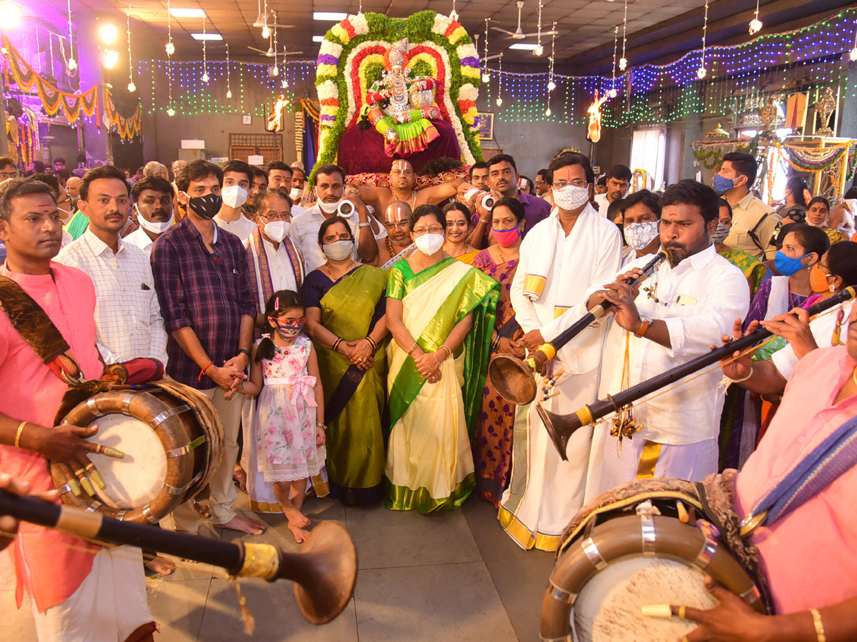 Yadadri Lakshmi Narasimha Swamy Vari Brahmotsavams 2021 - Sakshi12