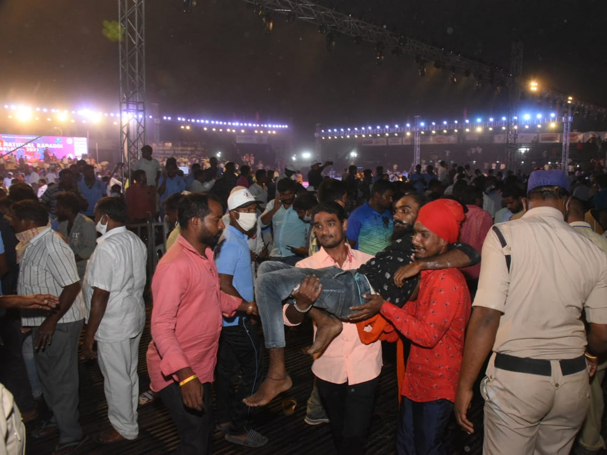 Stand Collapses At Kabaddi Championship in Suryapet - Sakshi9