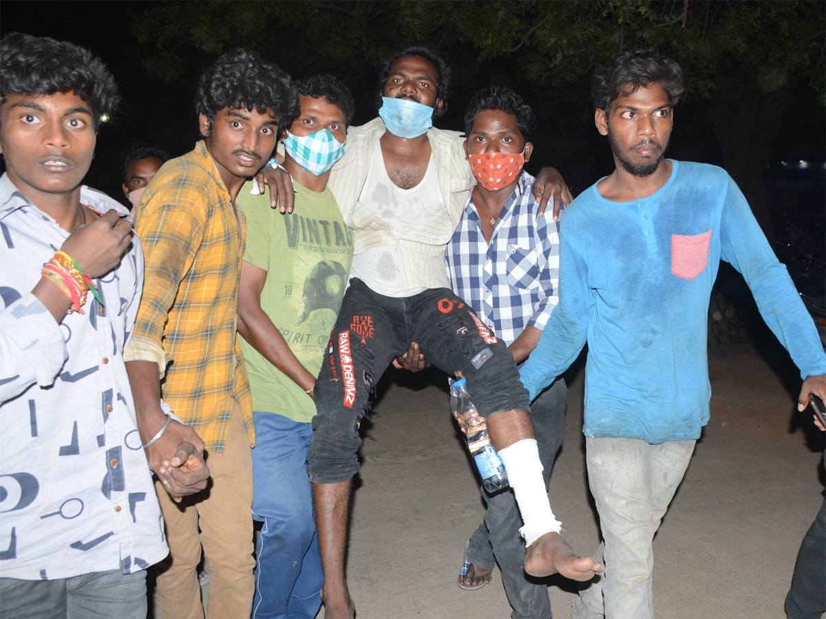 Stand Collapses At Kabaddi Championship in Suryapet - Sakshi16