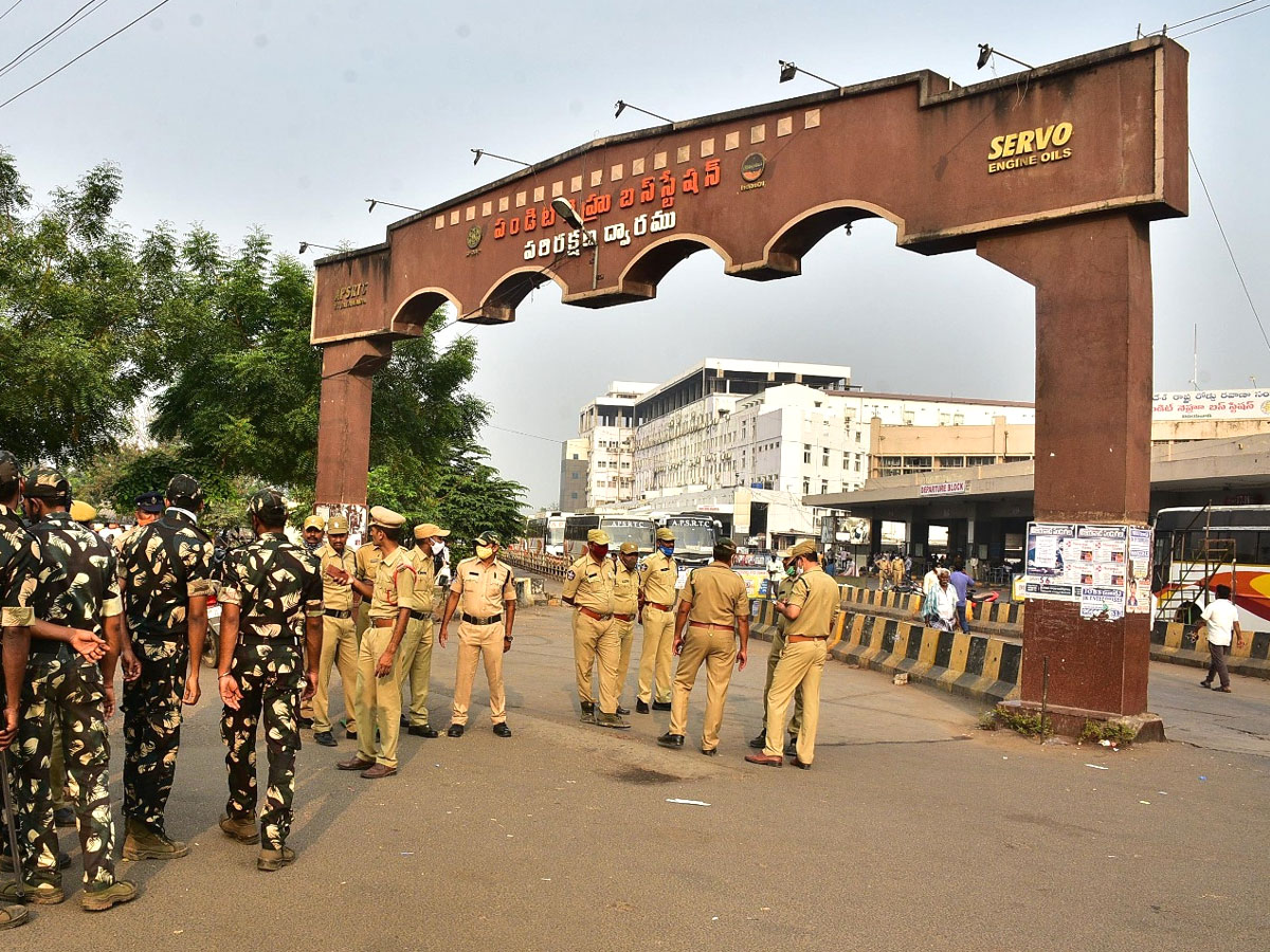 AP Government Support Bharat Bandh Photo Gallery - Sakshi3