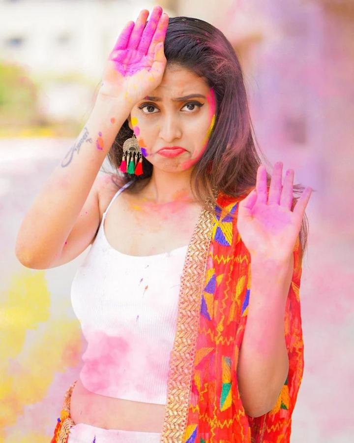 Holi Celebrations Tollywood Actresses - Sakshi2