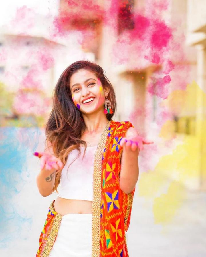 Holi Celebrations Tollywood Actresses - Sakshi3