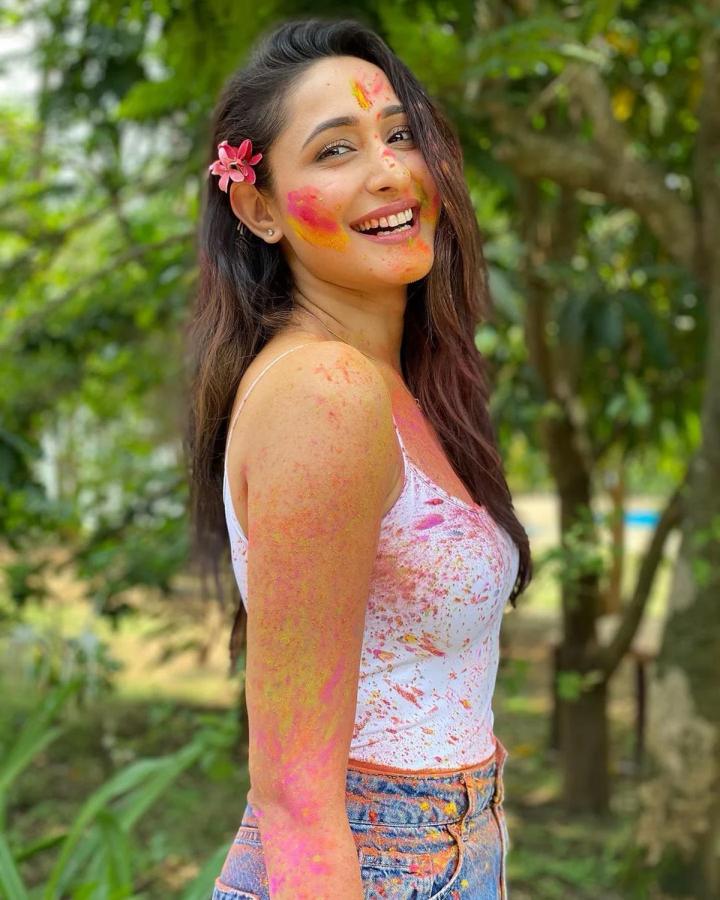 Holi Celebrations Tollywood Actresses - Sakshi6