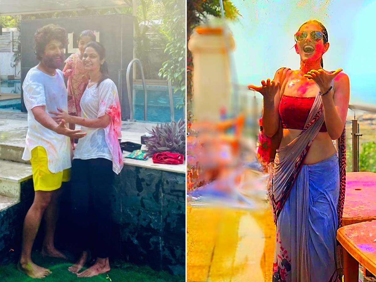 Holi Celebrations Tollywood Actresses - Sakshi16