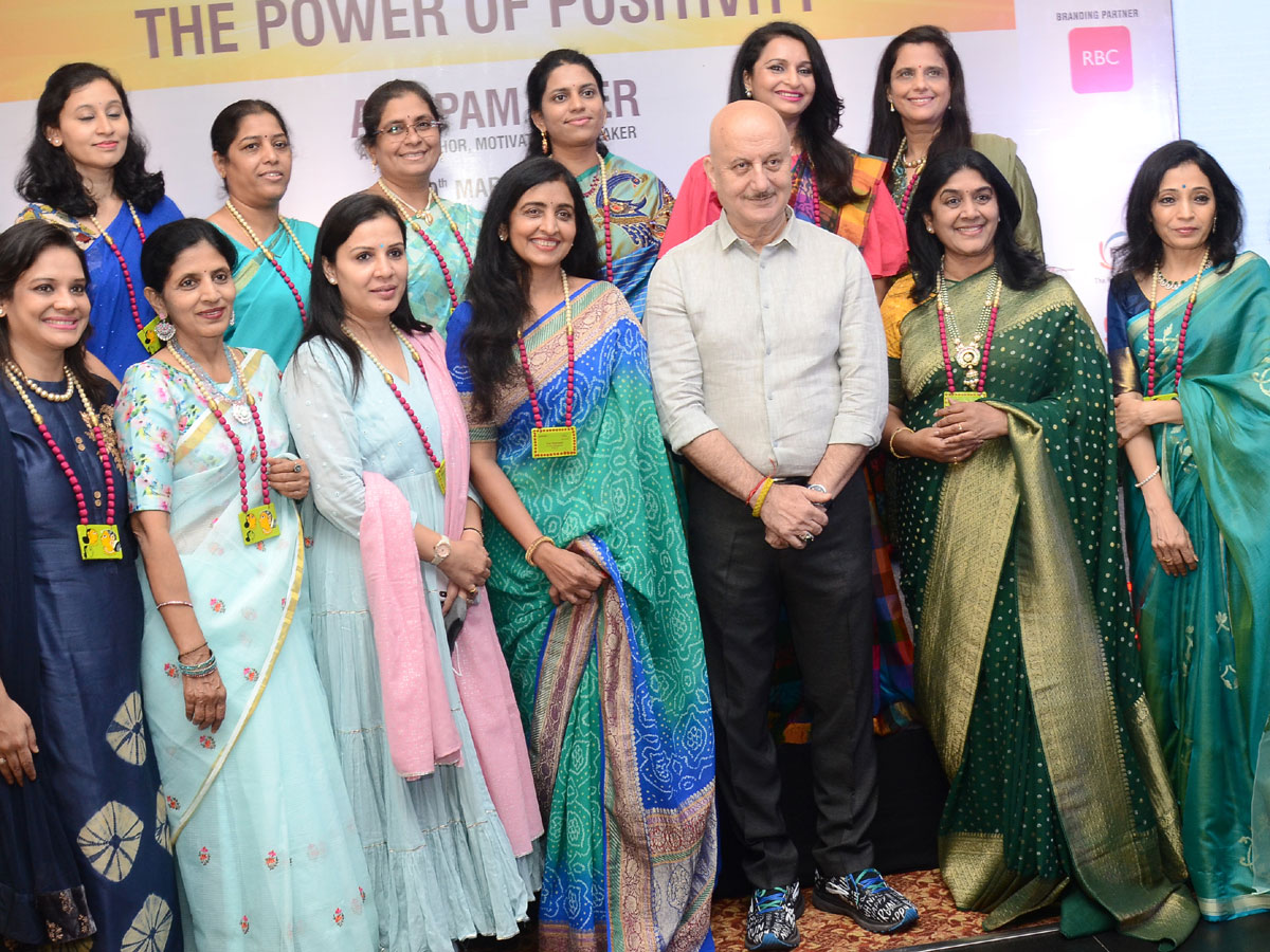 Anupam Kher addressed FLO members at their Annual General Session AT ITC KAKATAYA HOTEL, BEGUMPET Photo Gallery - Sakshi7