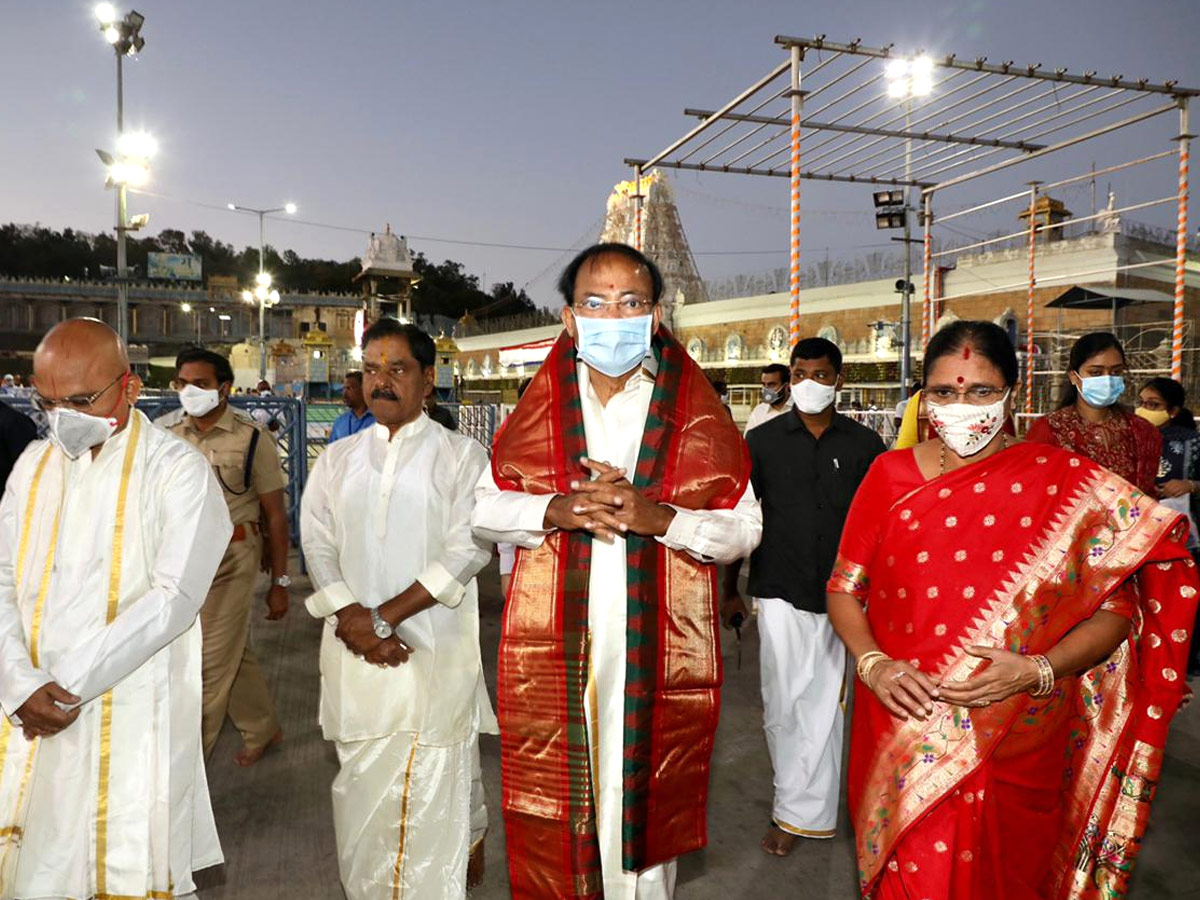 Vice President M. Venkaiah Naidu visited Thirumala Photo Gallery - Sakshi9