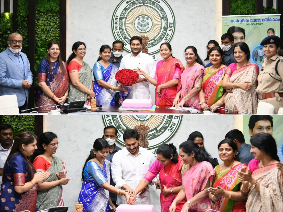 AP CM YS Jagan Participated in International Womens Day Celebrations Photo Gallery - Sakshi1