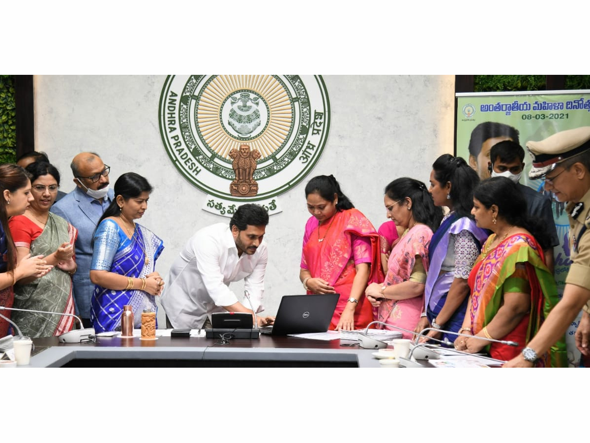 AP CM YS Jagan Participated in International Womens Day Celebrations Photo Gallery - Sakshi9