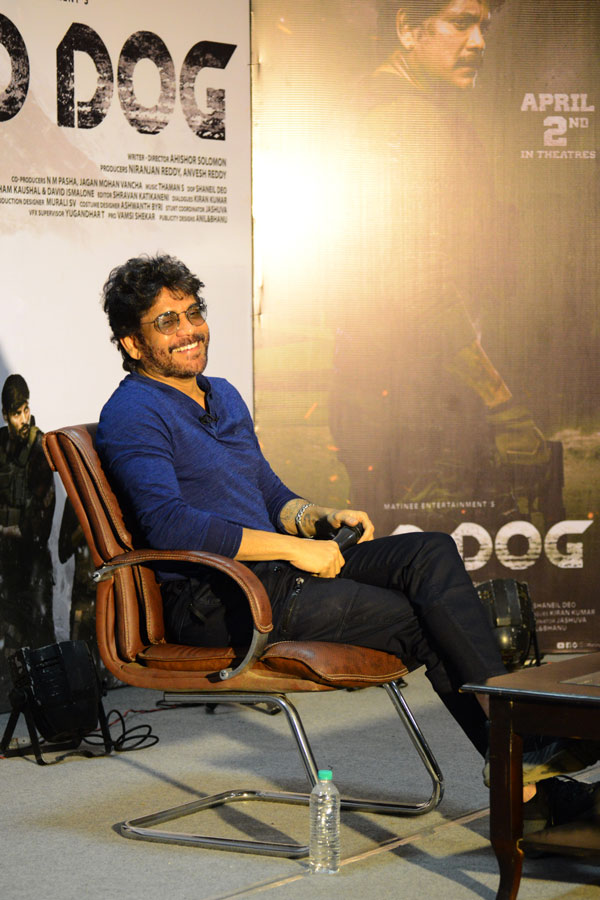 Nagarjuna Wild Dog Movie Press Meet Photo Gallery - Sakshi5