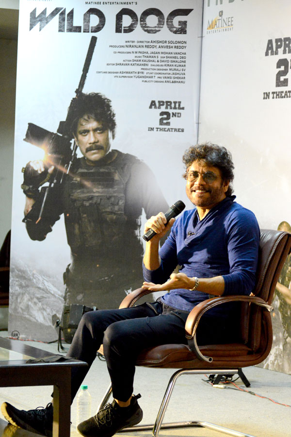 Nagarjuna Wild Dog Movie Press Meet Photo Gallery - Sakshi6