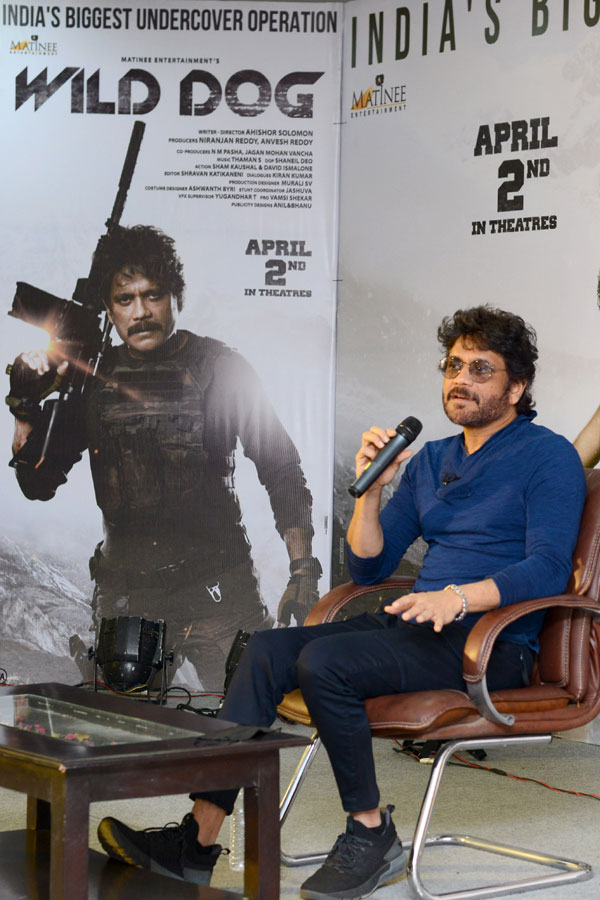 Nagarjuna Wild Dog Movie Press Meet Photo Gallery - Sakshi7