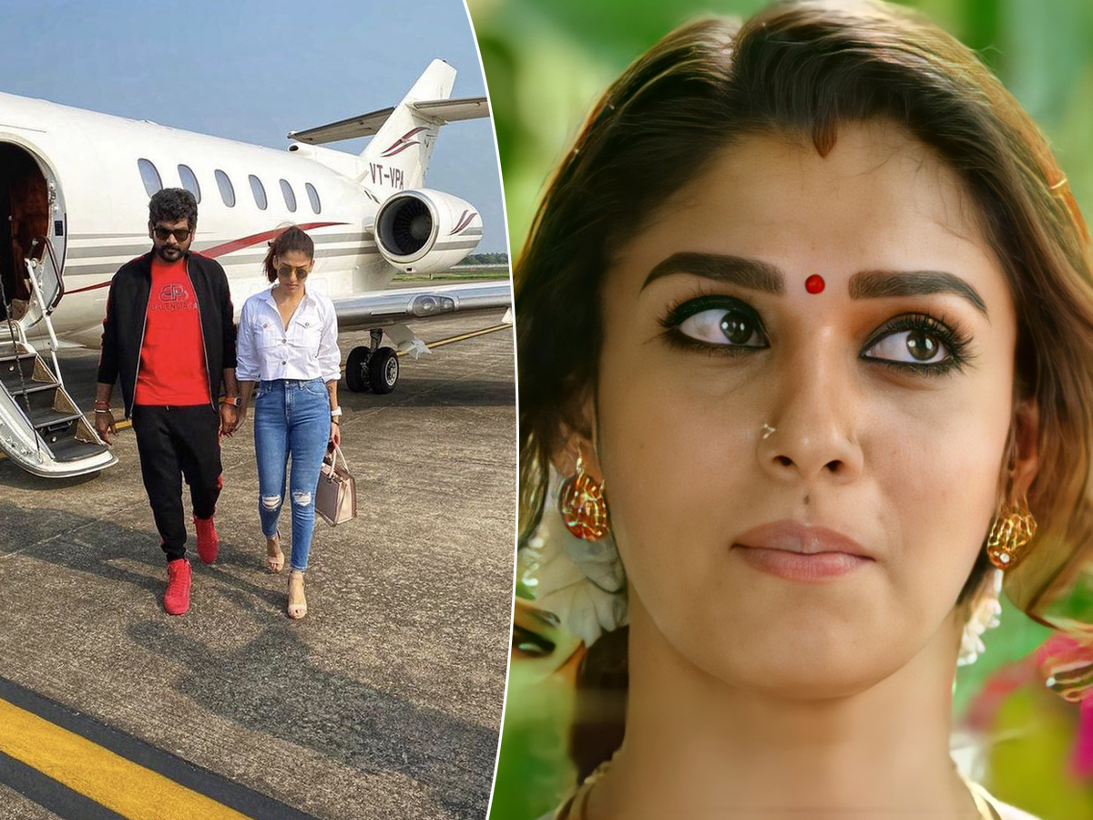 Nayanthara Her Boyfriend Vignesh Shivan Jets Kochi Photos  - Sakshi2