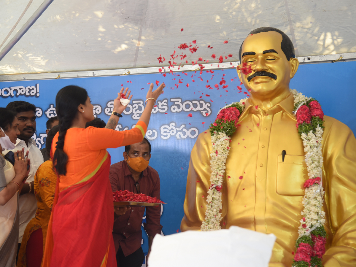 YS Sharmila deeksha At Indira Park - Sakshi19