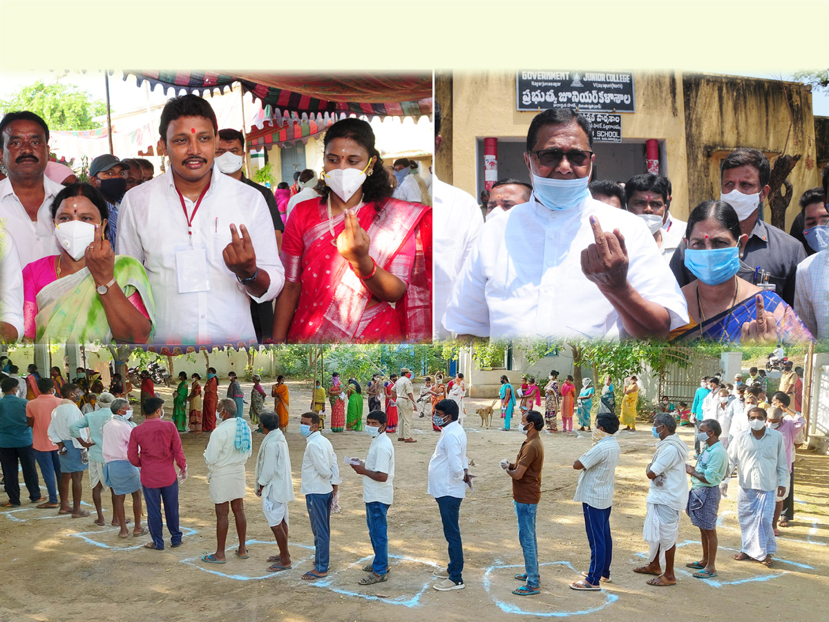 Nagarjuna Sagar By-Election Polling Photo Gallery - Sakshi1