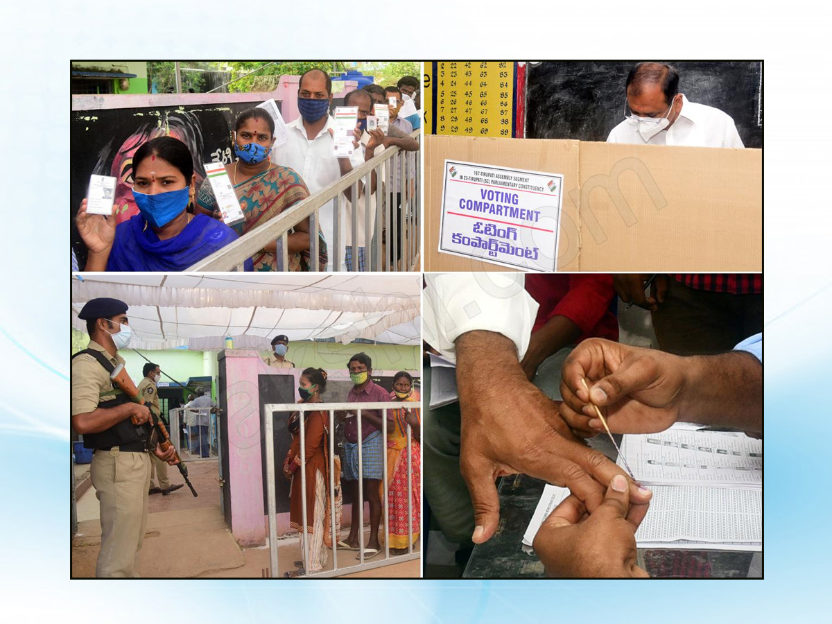 Tirupati By Election Polling photo Galley - Sakshi3