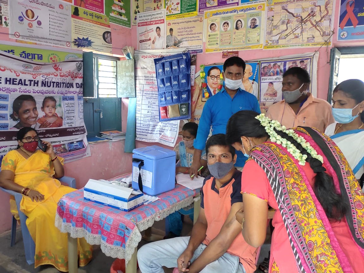 People Getting Vaccinated Photo Gallery - Sakshi17